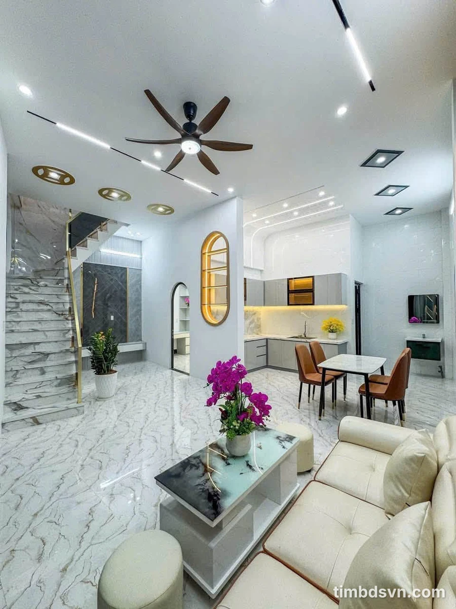 Bán nhà 3 tầng 4 phòng ngủ 63m² bờ kè Cái Sơn, Cần Thơ - Ảnh thu nhỏ 4