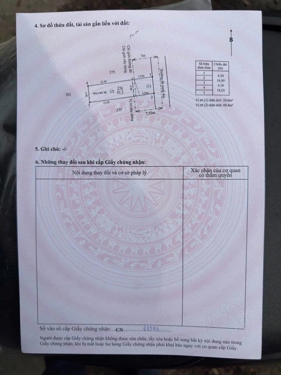 Bán nhà 4,5x18m 3 phòng ngủ Nguyễn Văn Dương Bình Chánh 2,15 tỷ - Ảnh thu nhỏ 4