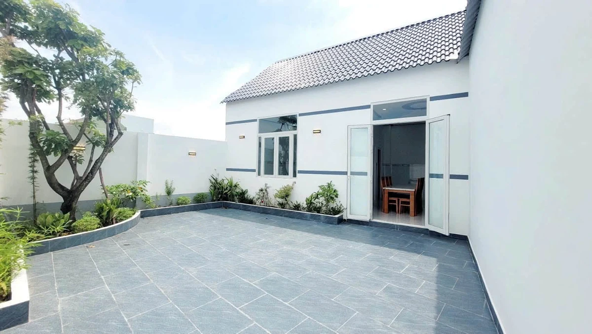 Bán nhà cấp 4 mái Thái 396m2 đất thổ cư, sân vườn, tại xã Phước Lâm, Cần Giuộc, Long An - Ảnh thu nhỏ 5