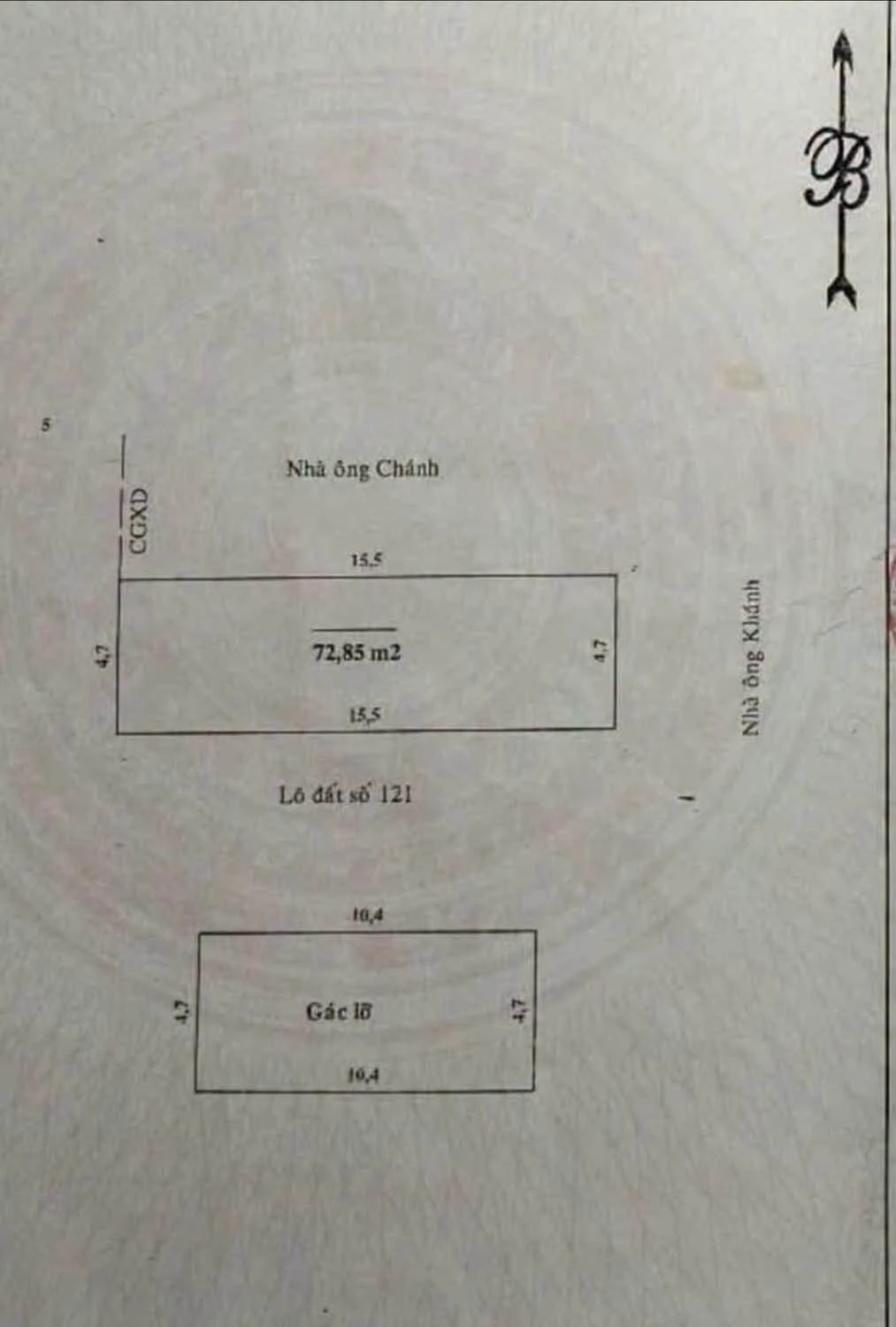 Bán nhà cấp 4 mặt tiền Đội Cấn 73m² – 4,7 tỷ - Ảnh 1