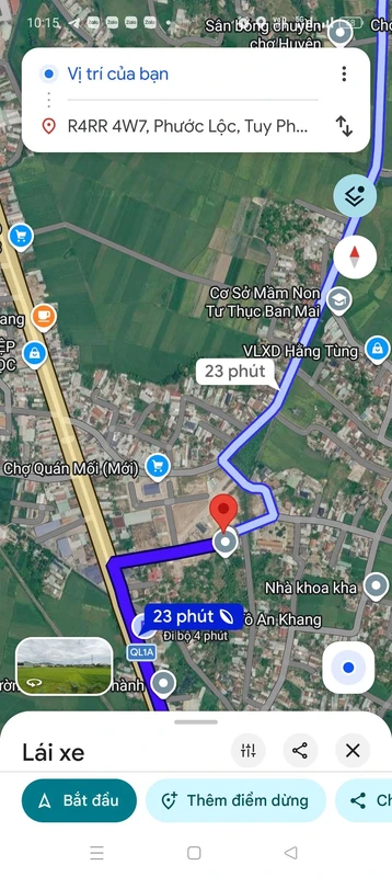 Bán đất mặt tiền kinh doanh 103m2 giá 1,45 tỷ tại Phước Lộc, Tuy Phước