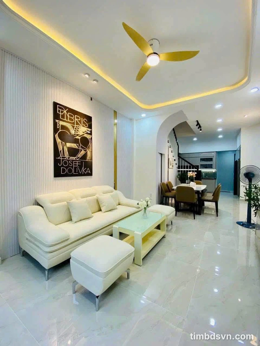 Cho thuê nhà 4PN 5WC hẻm xe hơi Huỳnh Văn Nghệ, Gò Vấp, 48m² - Ảnh thu nhỏ 2