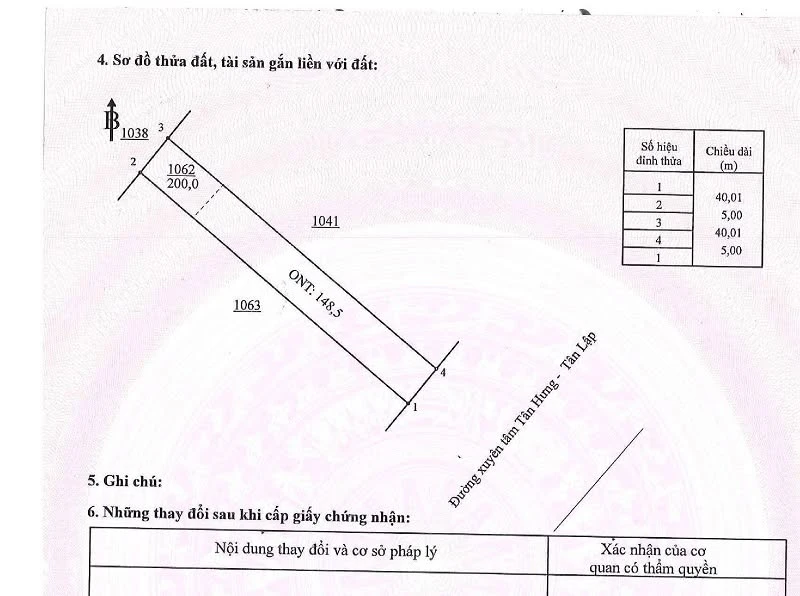 Bán 3 nền đất mặt tiền Xuyên Tâm Đồng Phú, 200m², 500 triệu/nền - Ảnh thu nhỏ 4