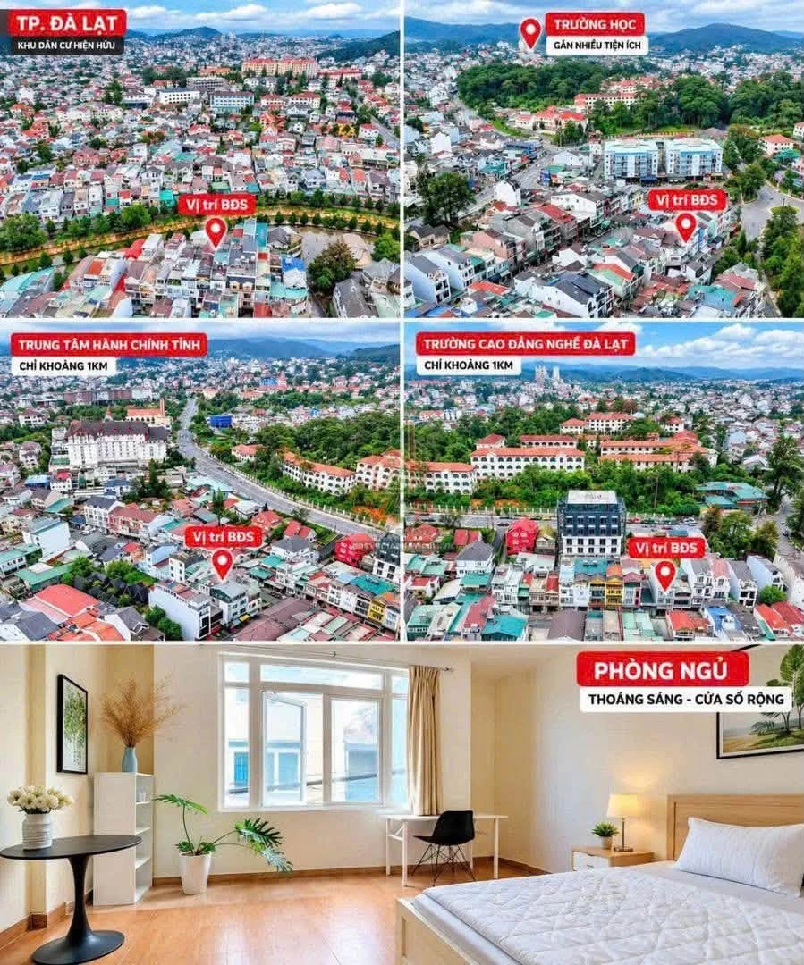Bán nhà khách sạn 44m² đường Mạc Định Chi, Lâm Đồng - Ảnh thu nhỏ 3