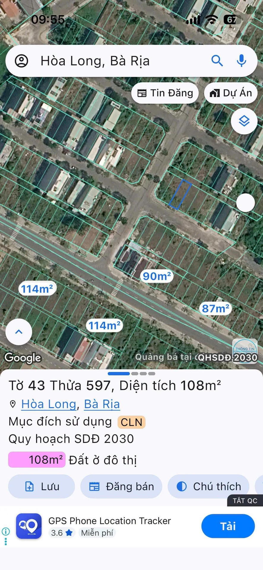 Bán đất Gò Cát 108m², 2 tỷ 280 triệu - Ảnh 1