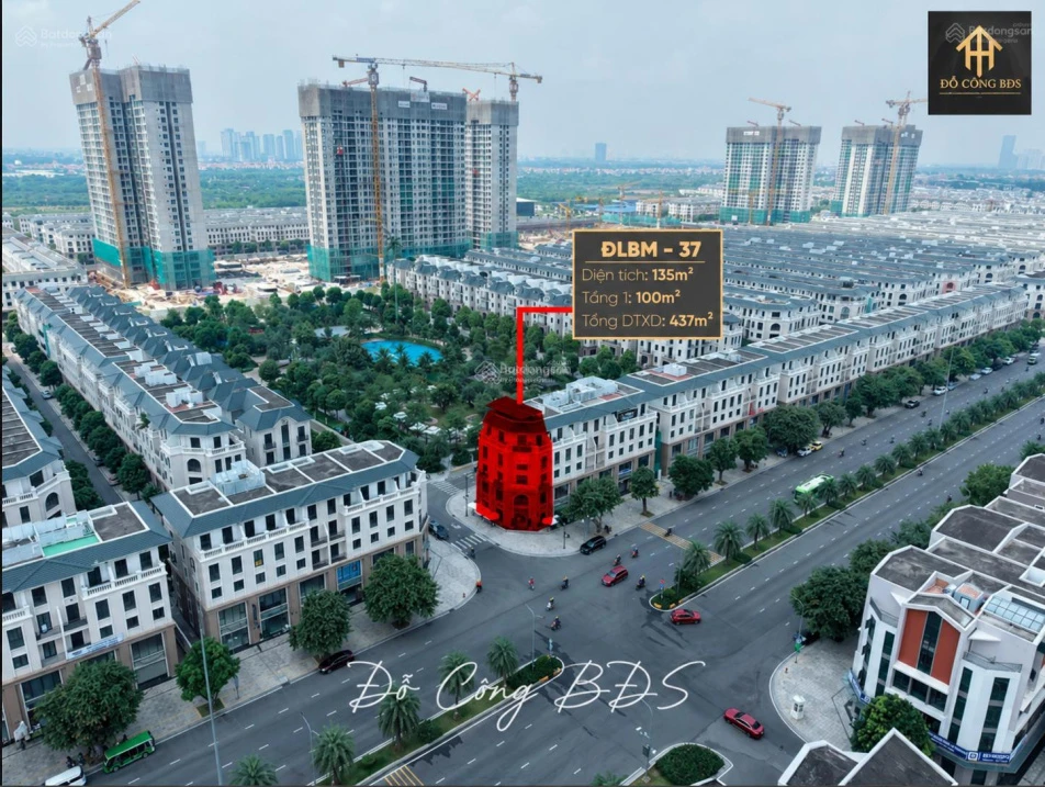 ĐLBM-37, shophouse sở hữu lâu dài 3 mặt đường lớn, Vị trí đắc địa tại VHOCP3. LH: 0917 099 *** - Ảnh 1