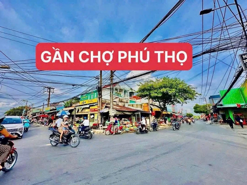Bán đất mặt tiền kinh doanh 120m² chợ Phú Thọ Đồng Nai