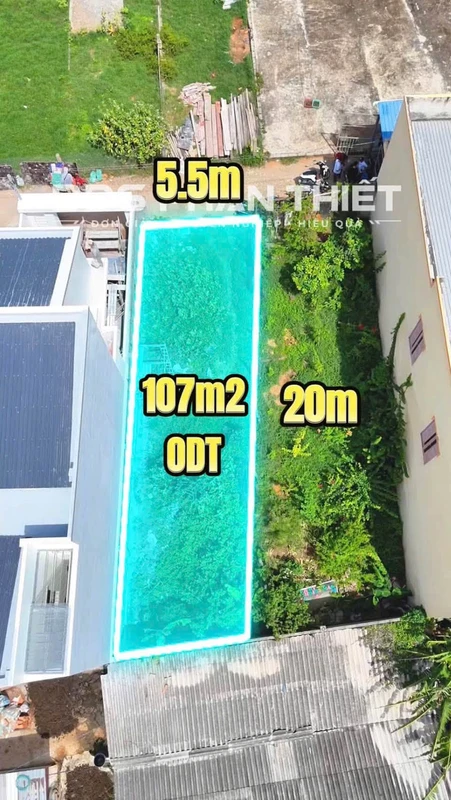 Bán đất thổ cư 107m² Hàm Thắng, Lâm Đồng 1 tỷ