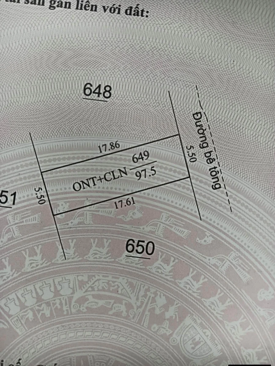 Bán đất 97 m² mặt tiền 5,5 m Nam Sách Hải Dương 1,2 tỷ - Ảnh thu nhỏ 2
