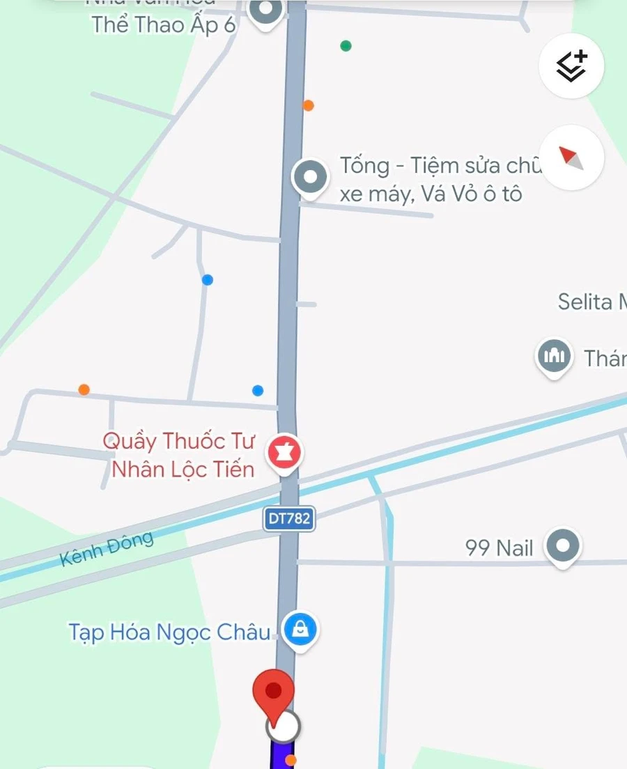 Bán đất mặt tiền ĐT 782, 438m², Gò Dầu, Tây Ninh - Ảnh thu nhỏ 3
