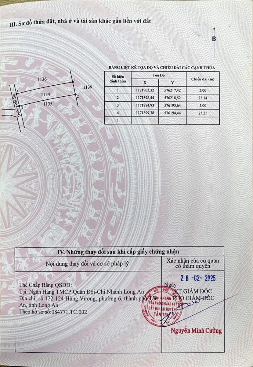 Bán đất thổ cư 5x23m giá 390 triệu gần KCN tại Tân Trụ, Long An - Ảnh thu nhỏ 4