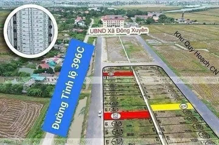 Bán lô đất 100m2 mặt tiền 5m Đông Xuyên, Ninh Giang, Hải Dương - Ảnh thu nhỏ 3