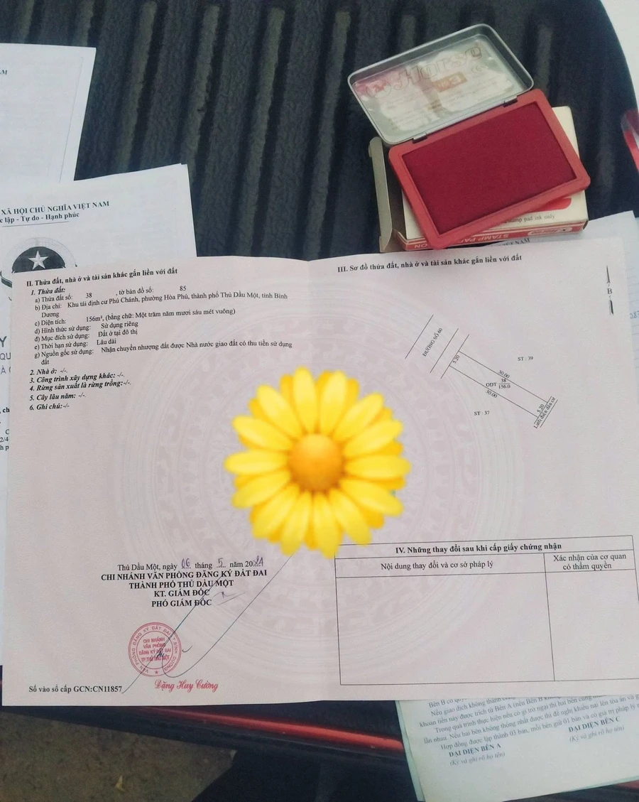 Bán đất 156m2 Đường số 60 Tam Giác Vàng Bình Dương 3,7 tỷ - Ảnh thu nhỏ 3