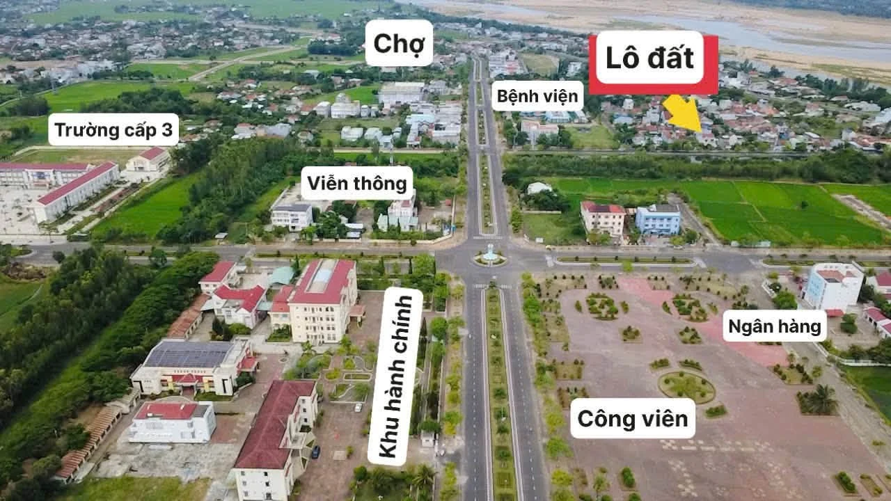 Bán đất Phú Hoà 1, 120,6m2, mặt tiền rộng 11,5m - Ảnh 1