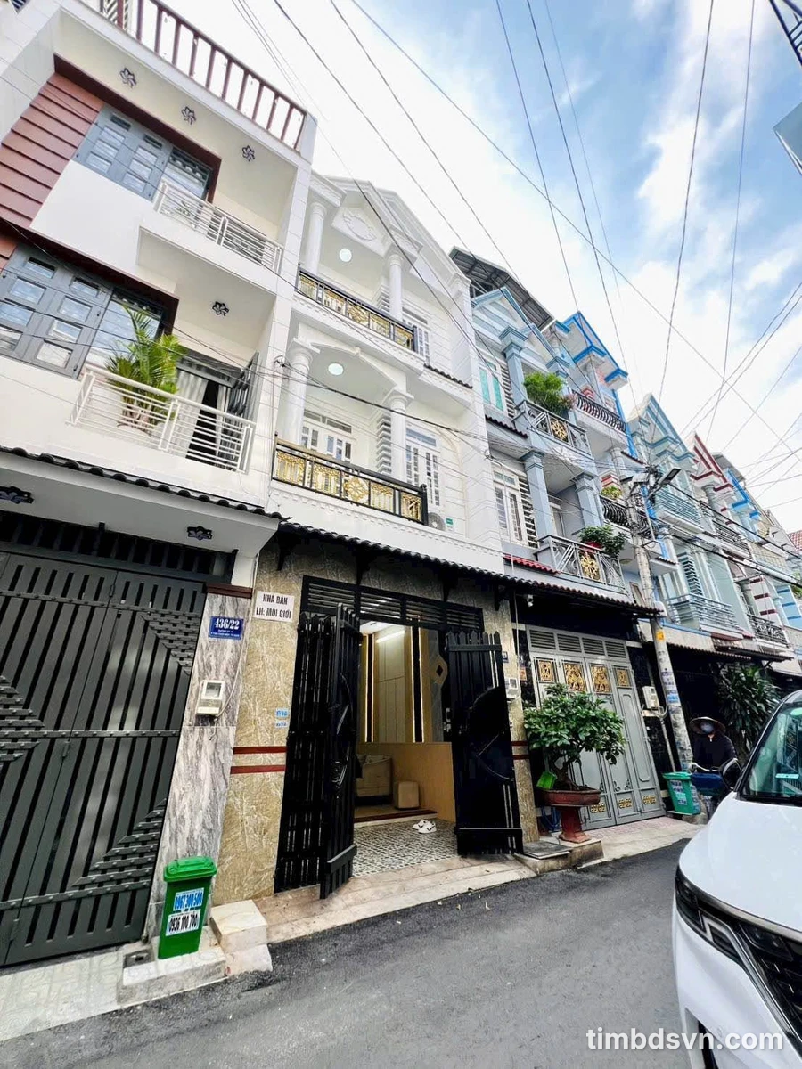 Nhà phố 4 phòng 52m², Hiệp Thành Q12, 5.6 tỷ - Ảnh thu nhỏ 2