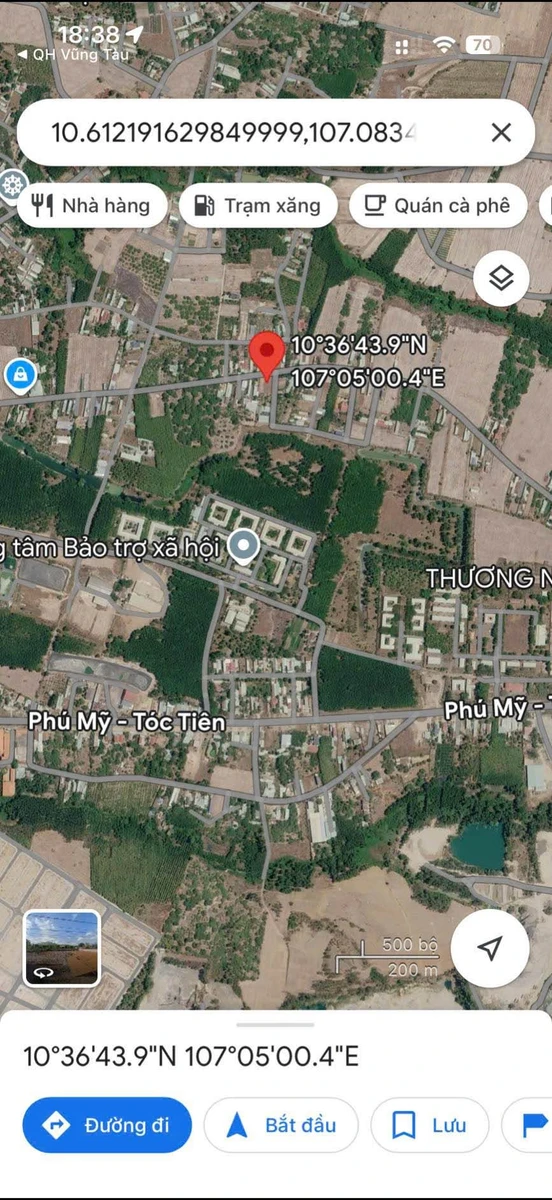 Đất bán Phú Mỹ Tóc Tiên 1.28 sào 1.9 tỷ - Ảnh 1