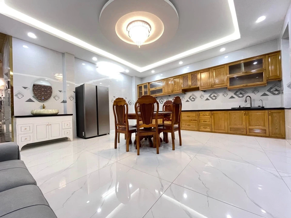 Bán nhà 4 tầng thang máy Phạm Văn Chiêu Gò Vấp, 90m2, 7 tỷ - Ảnh thu nhỏ 4
