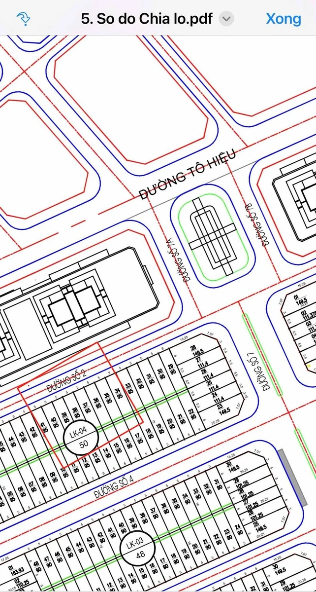 Bán đất 95m2 đường số 2 KĐT Mipeco, Nha Trang, sổ hồng, giá 8,55 tỷ - Ảnh thu nhỏ 2