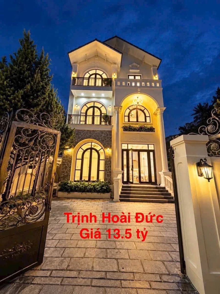Bán biệt thự kiến trúc Châu Âu Đà Lạt 226m², 5 phòng 13.5 tỷ - Ảnh 1