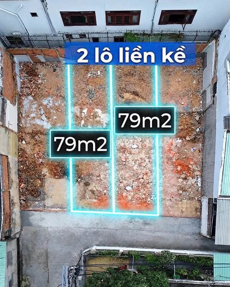 Bán 2 lô đất liền kề 79m2 Quận 7, giá 2,15 tỷ - Ảnh 1