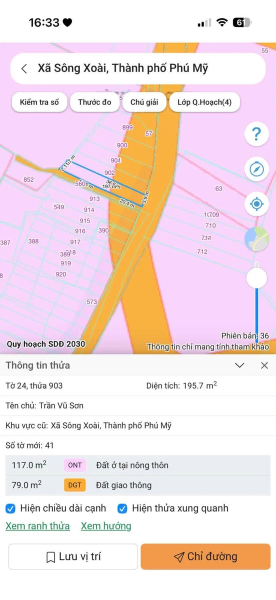 Bán lô đất 180m² gần Võ Văn Kiệt, Nhà Bè - Ảnh thu nhỏ 2
