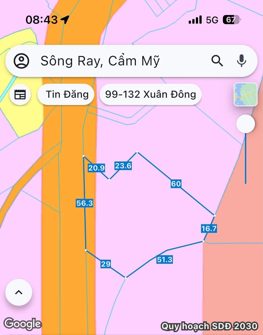 Bán đất 3600 m² Sông Rây, Cẩm Mỹ, Đồng Nai - Ảnh thu nhỏ 2