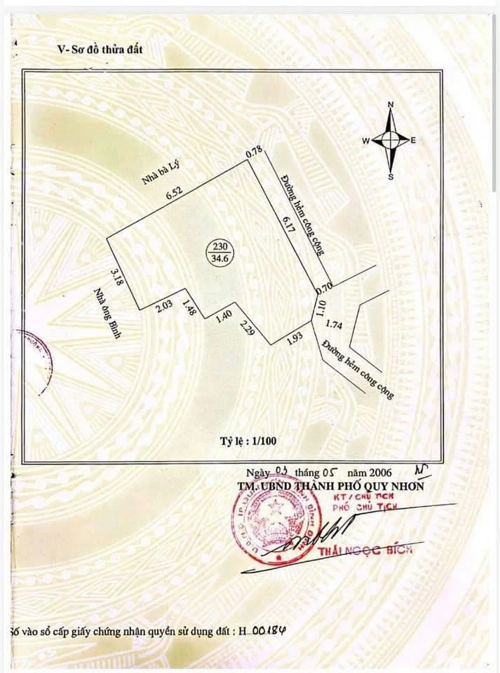 Bán nhà cấp 4 Nguyễn Huệ Quy Nhơn 35m2 - Ảnh thu nhỏ 2