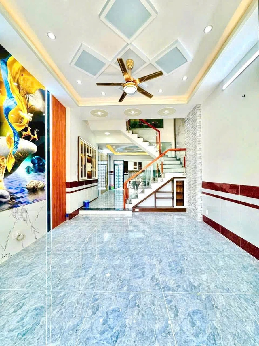 Nhà 4 tầng 51,5m² mặt tiền Lã Xuân Oai Q9, 5 tỷ 9 - Ảnh thu nhỏ 4