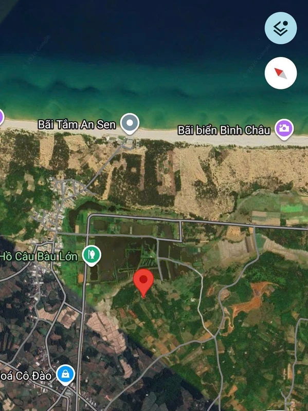 Bán đất nông nghiệp ven biển Châu Tân 577m2 - 159 triệu