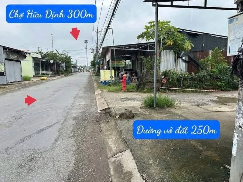 Bán 2 nền đất liền kề 300m² thổ cư tại xã Hữu Định, Bến Tre - Ảnh 1