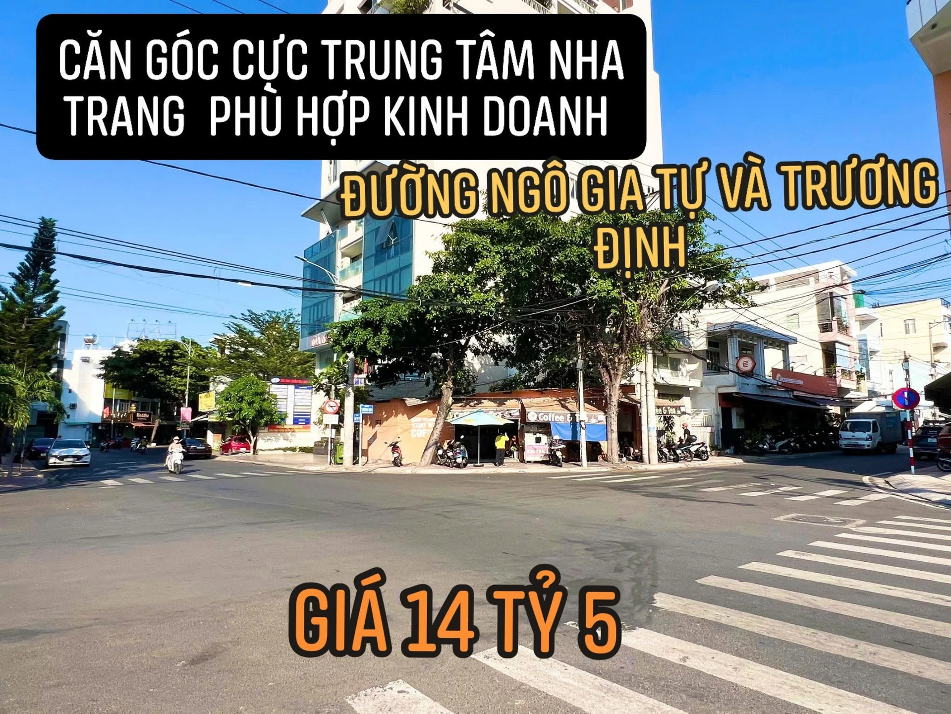 Bán shophouse góc ngã 4 Ngô Gia Tự Nha Trang 71.5m2 14.5 tỷ - Ảnh 1