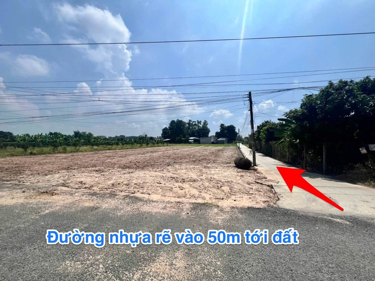 Bán đất mặt tiền 80m² Phước Thạnh Tây Ninh 399 triệu - Ảnh 1
