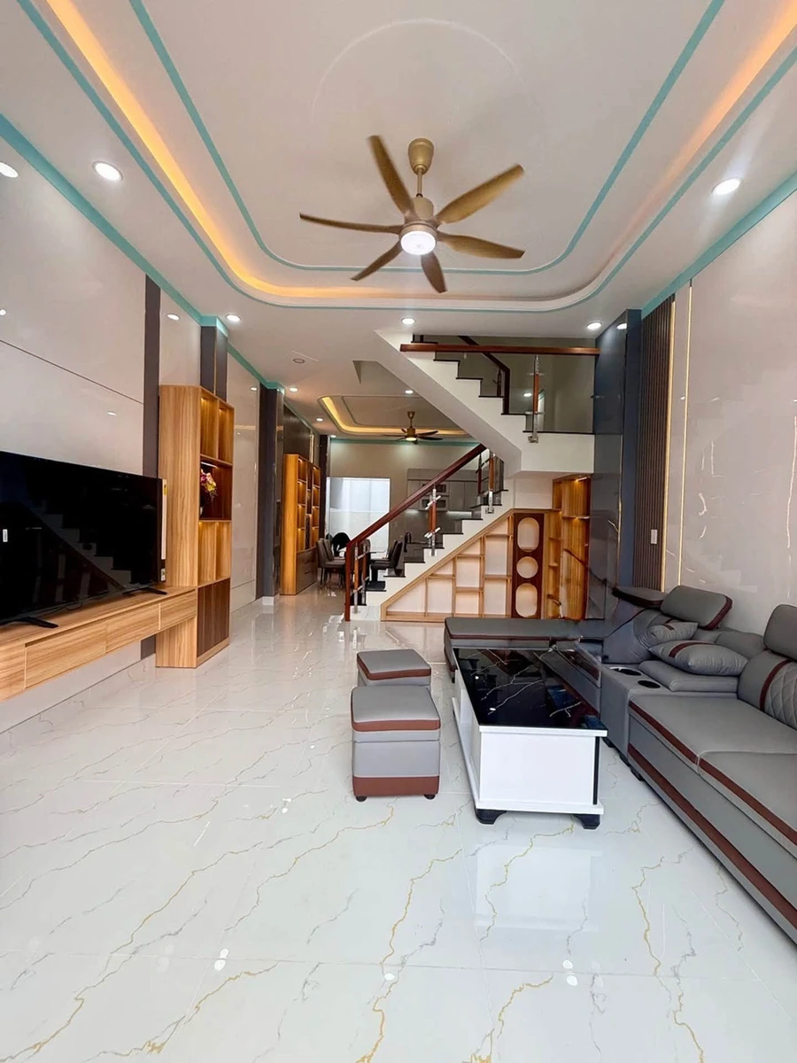 Bán nhà 3 tầng mặt tiền Bình Hòa 50m² 2 tỷ 5 - Ảnh thu nhỏ 2