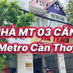 Bán nhà mặt tiền 3 căn liền kề Ngô Sĩ Liên, KDC Metro, Tân An, Cần Thơ - 25 tỷ - Ảnh thu nhỏ 1