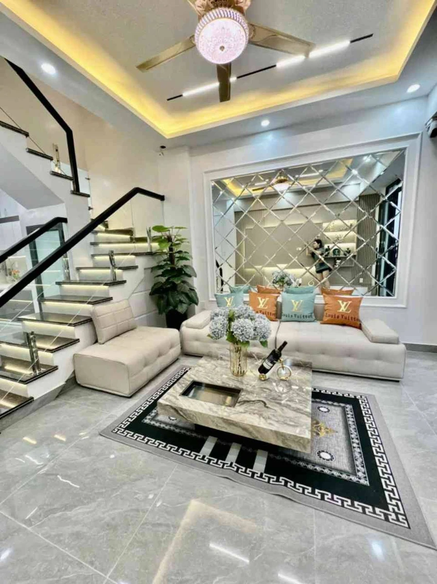 Bán nhà 3 tầng xây mới 41m² ngõ 66 Tôn Đức Thắng, gần chợ An Dương, giá 3,52 tỷ - Ảnh 1