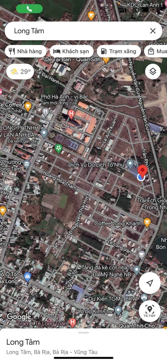 Bán 2 lô đất biệt thự Barimex Long Tâm Bà Rịa 665 m² - Ảnh thu nhỏ 2