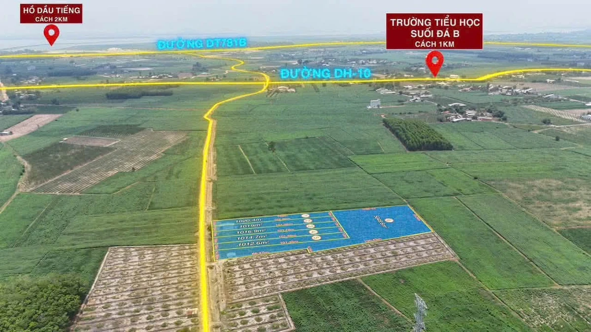 Bán đất 1 công Suối Đá Tây Ninh 275 triệu - Ảnh thu nhỏ 5