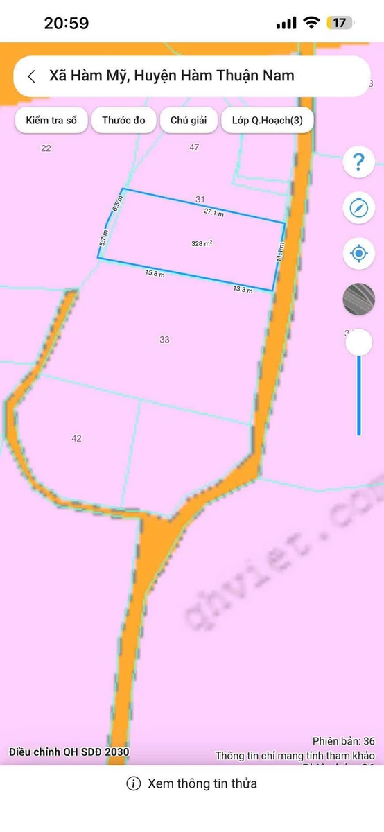 Bán nhà vườn 320m² Phú Mỹ Phan Thiết 950 triệu - Ảnh thu nhỏ 2