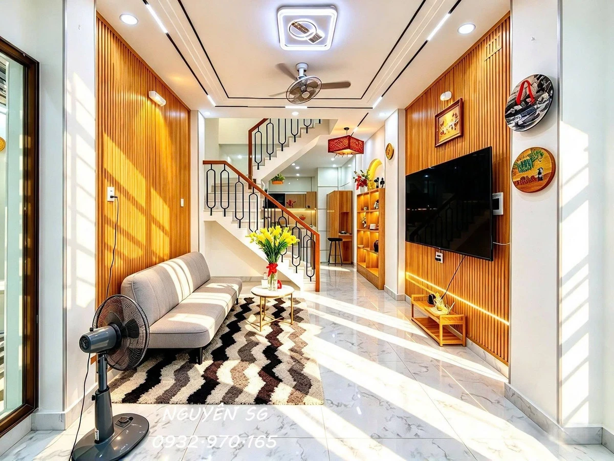 Bán nhà hẻm xe hơi 7 chỗ 2PN 44m² Đinh Tiên Hoàng, gần Cầu Bông - Ảnh thu nhỏ 2