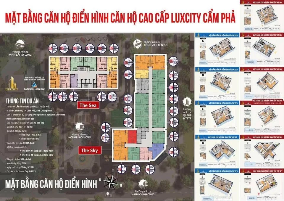 Bán căn hộ view biển 62m² tại Luxcity Cẩm Phả 1,5 tỷ - Ảnh thu nhỏ 2