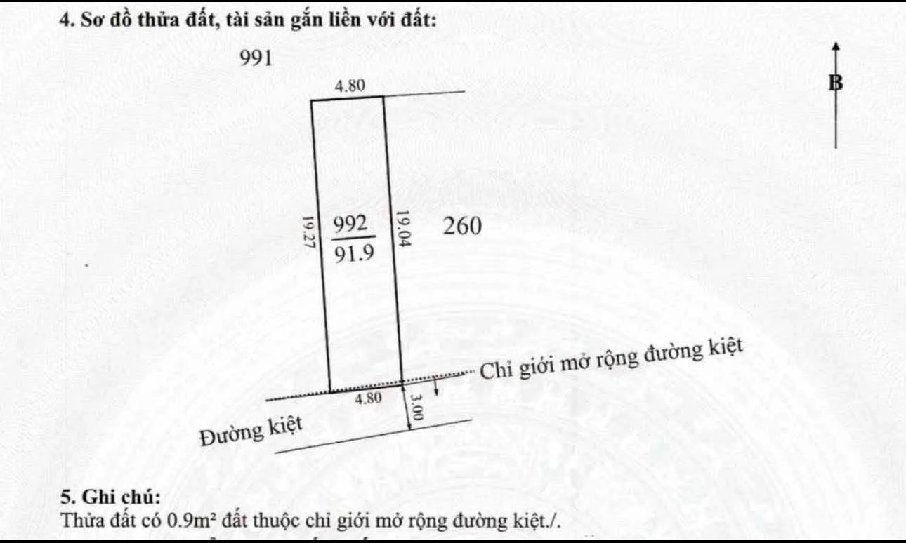 Bán đất 92m² gần KĐT Eco Garden Huế giá 1 tỷ 450 - Ảnh 1