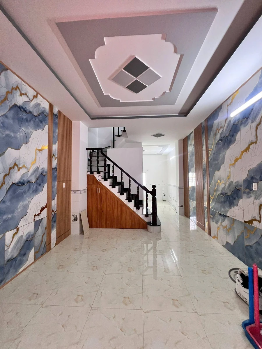 Bán nhà 1 trệt 2 lầu 48m2, 4PN, đường Tập Đoàn 4, Tân Kim, Cần Giuộc, Long An - Ảnh thu nhỏ 2