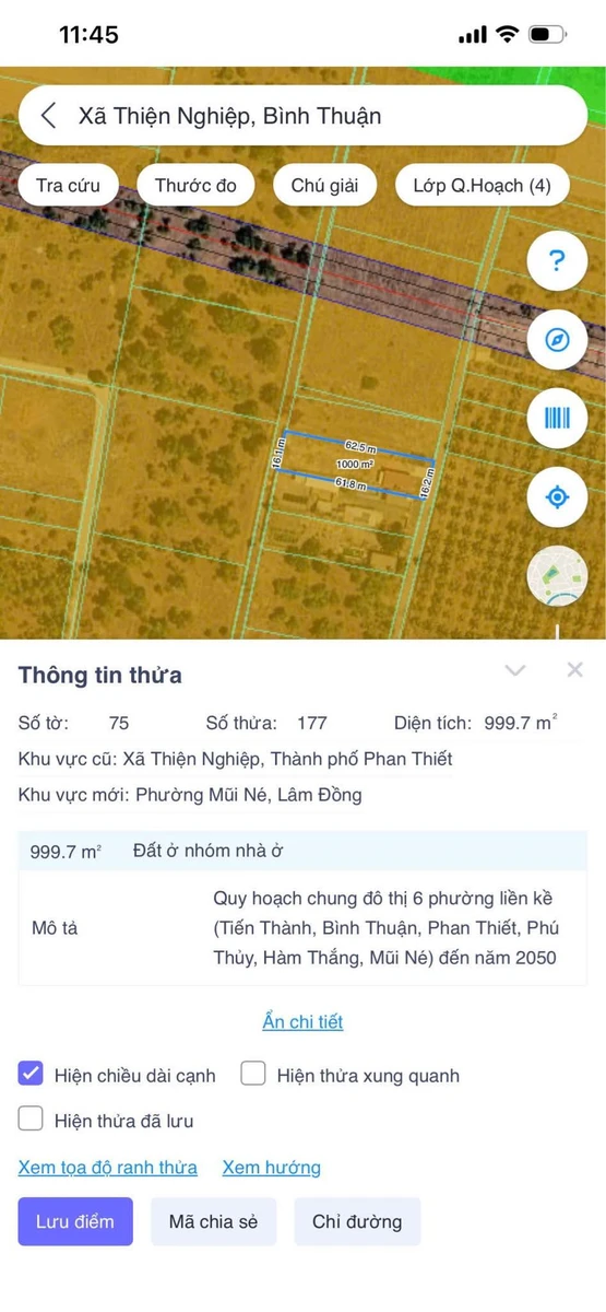 Bán lô đất 1000m² Thiện Nghiệp có nhà 2PN full nội thất - Ảnh 1
