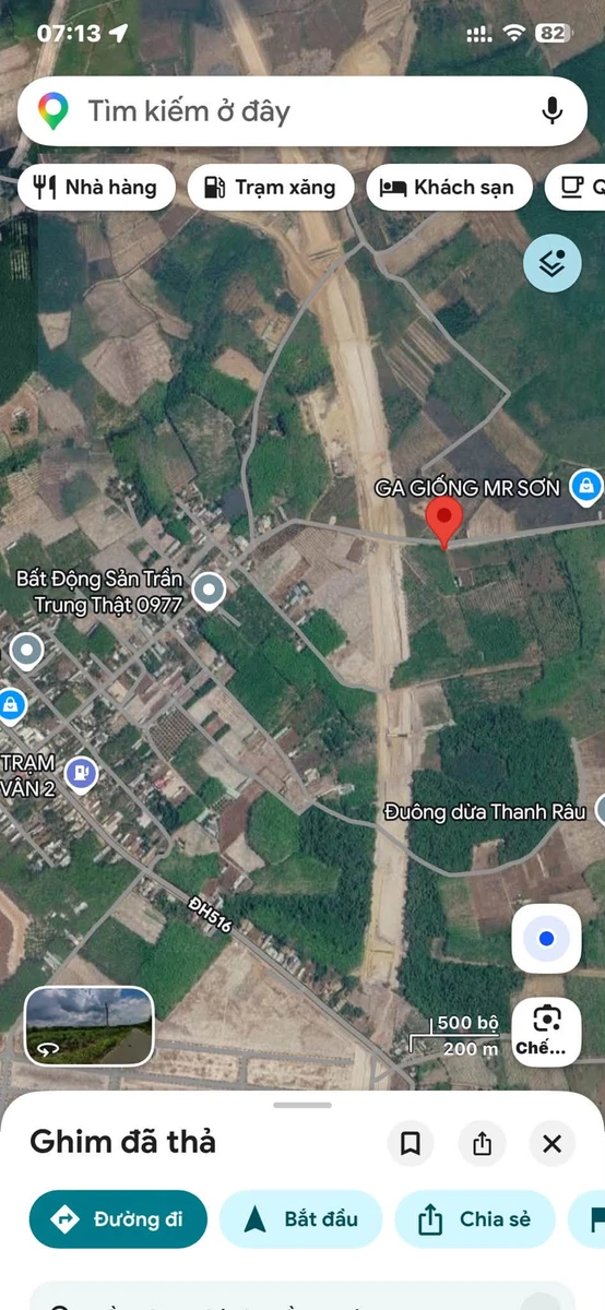 Bán đất Đường 11 gần ngã tư Đông Hưu-Minh Thành 520 triệu - Ảnh 1