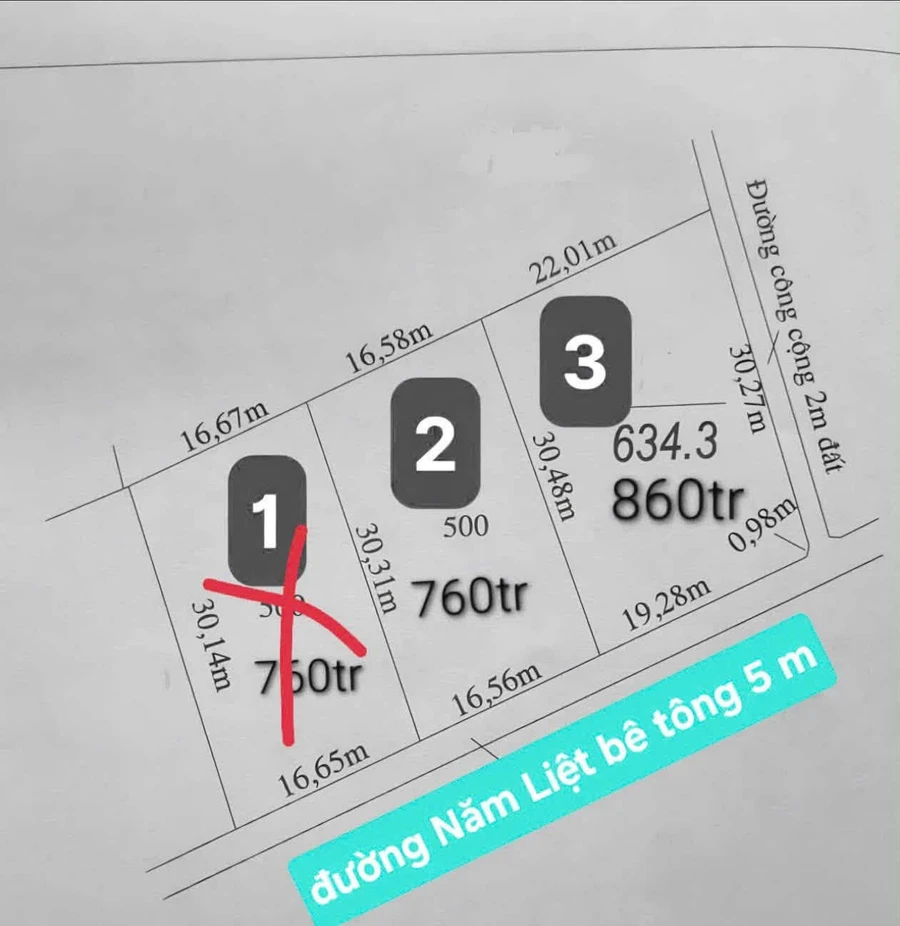 Bán đất mặt tiền 634m² Bến Lức Long An - Ảnh thu nhỏ 2