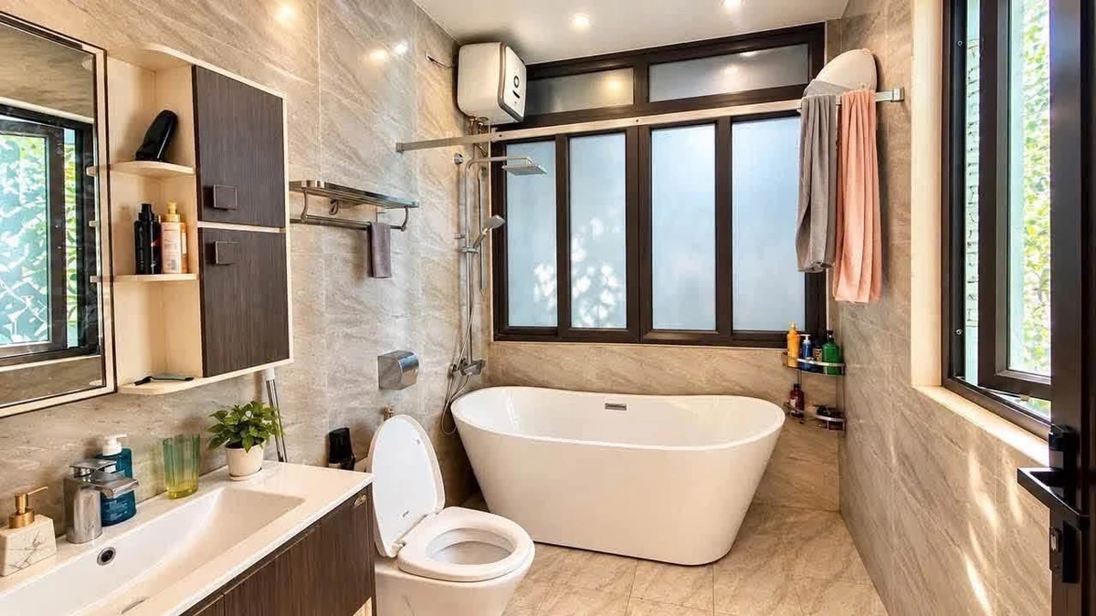 Bán nhà 4 tầng mặt đường 95m² Nhà Bè 7,9 tỷ - Ảnh thu nhỏ 2