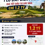 Bán đất nền 148m² Diên Phú giá 1,2 tỷ - Ảnh thu nhỏ 1