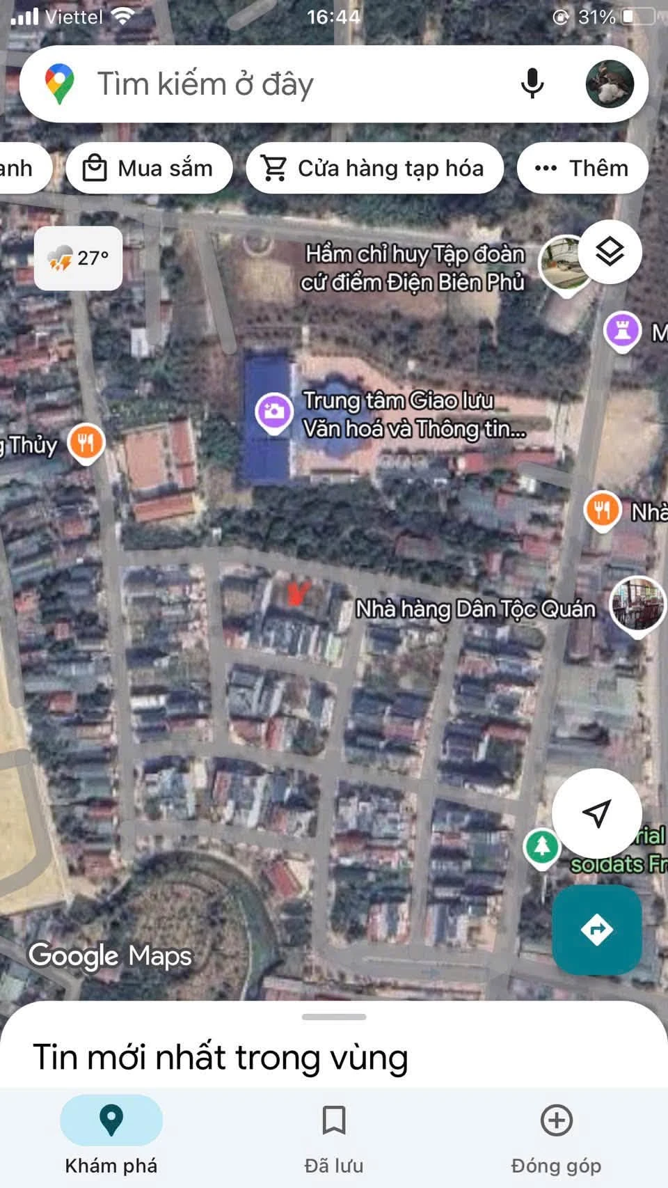 Bán đất 100m2 hướng Nam khu tái định cư Hầm Dơ Cát - Ảnh 1