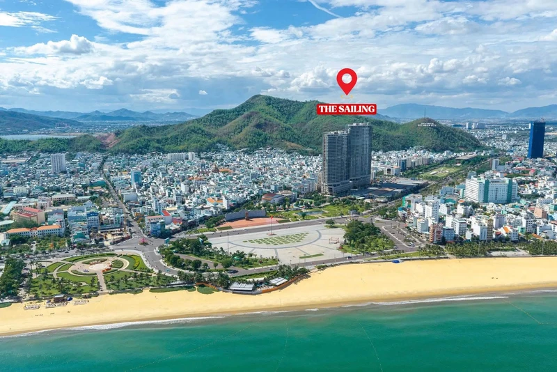 Bán căn hộ 1PN The Sailing Quy Nhơn 46,6m², tòa B tầng 8, giá từ 2,1 tỷ