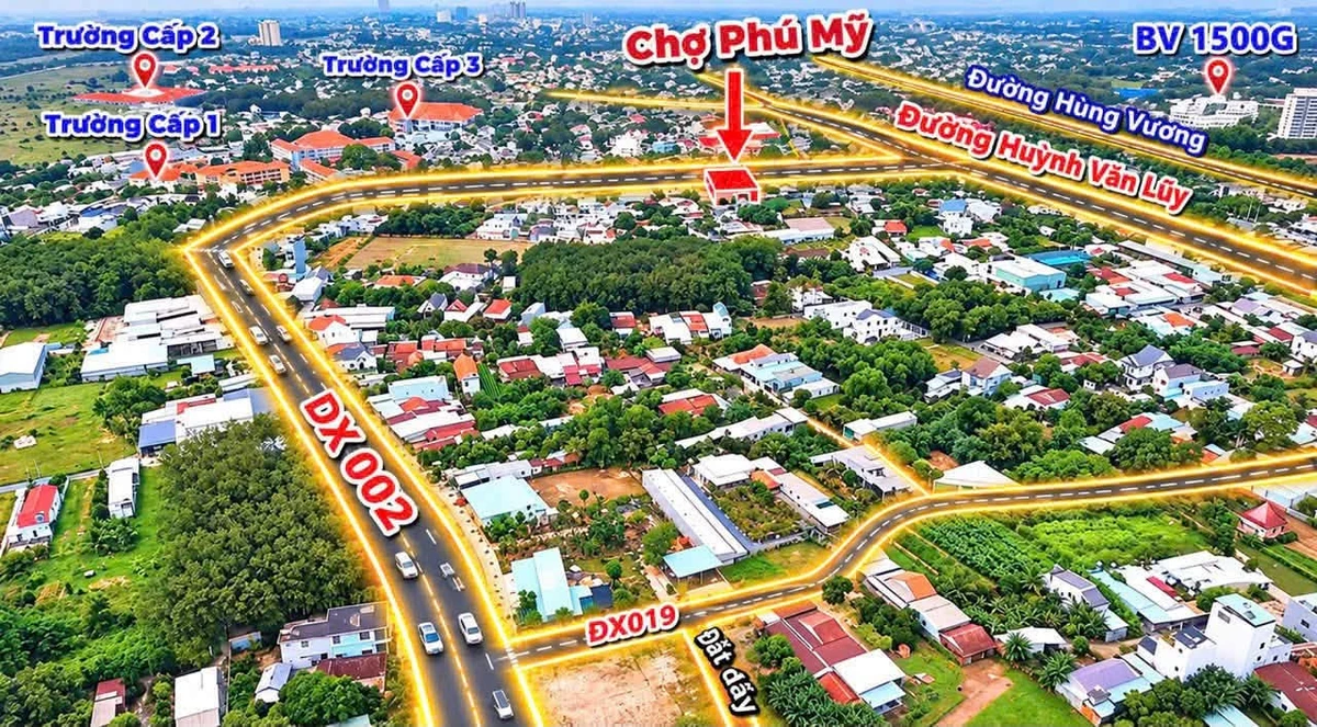 Bán đất mặt tiền Phú Mỹ 129m2 gần chợ - Ảnh thu nhỏ 4